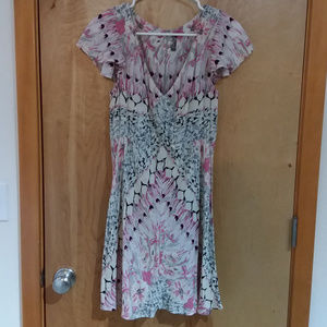 Free People Flowy Abstract Dress